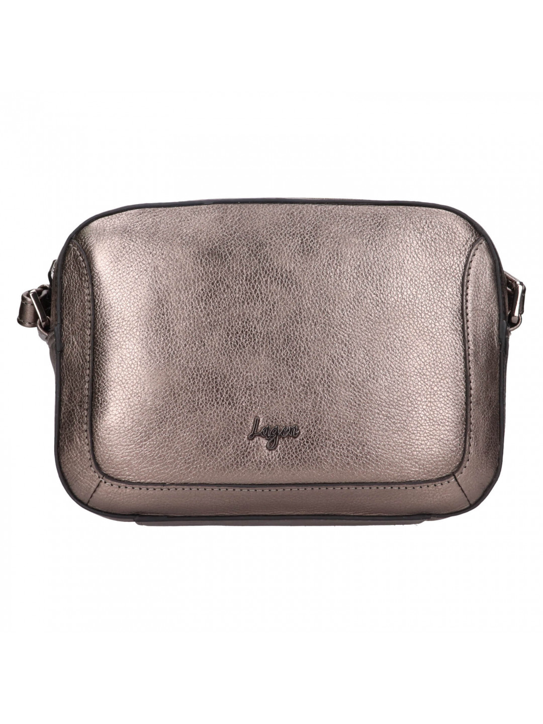 Dámská crossbody kabelka Lagen Vibeke – stříbrná